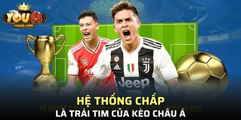 Hệ thống chấp là trái tim của kèo châu á