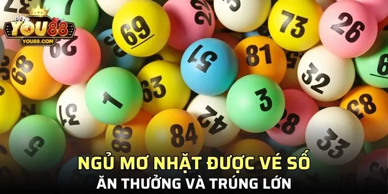 Mộng bản thân nhặt được vé số và trúng lớn