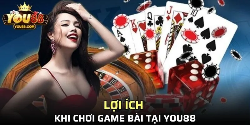 Một vài lợi ích khi chơi game bài tại cổng game