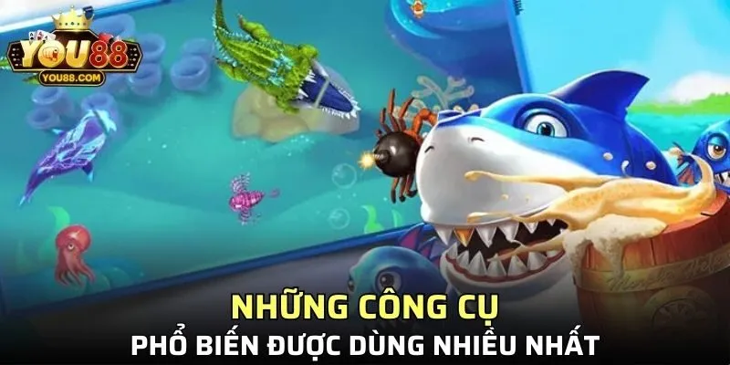 Những công cụ phổ biến được dùng nhiều nhất