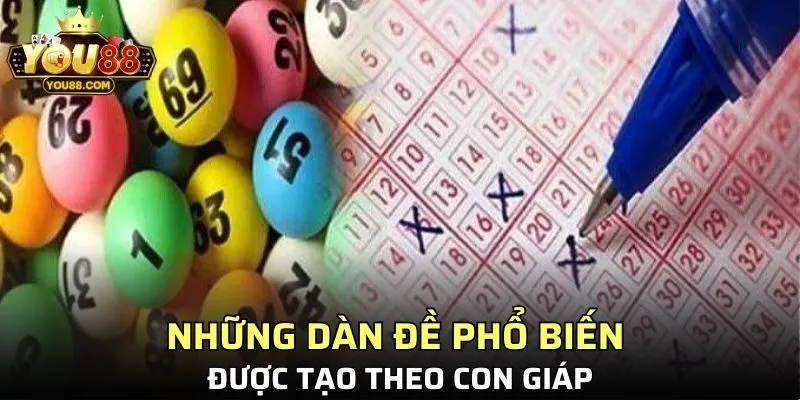 Những dàn đề phổ biến được tạo theo con giáp