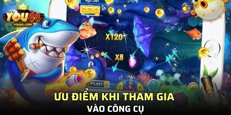 Ưu điểm khi tham gia vào công cụ
